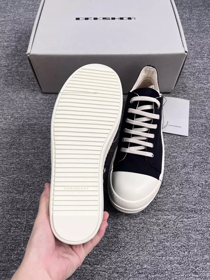 Rick Owens Low Top Sneakers with Fringes-yf