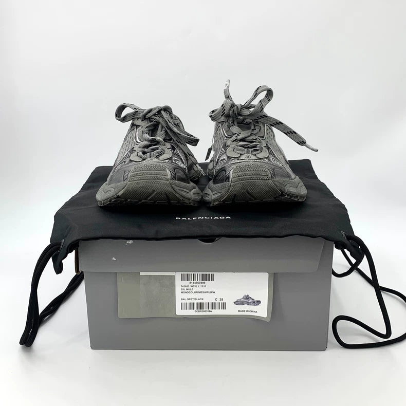 Balenciaga Grey Dad Sneakers Size 38