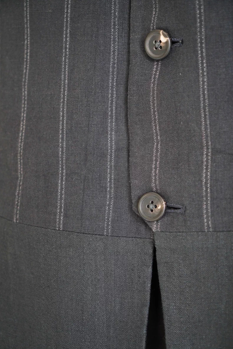 Yohji Yamamoto 94ss Stripe Linen Blazer