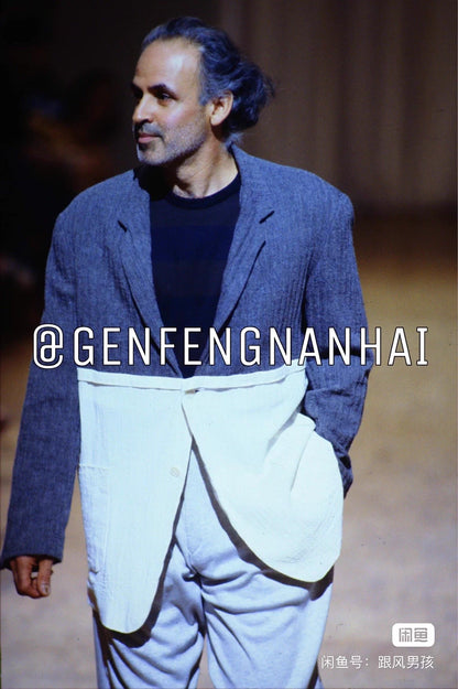 Yohji Yamamoto 94ss Stripe Linen Blazer