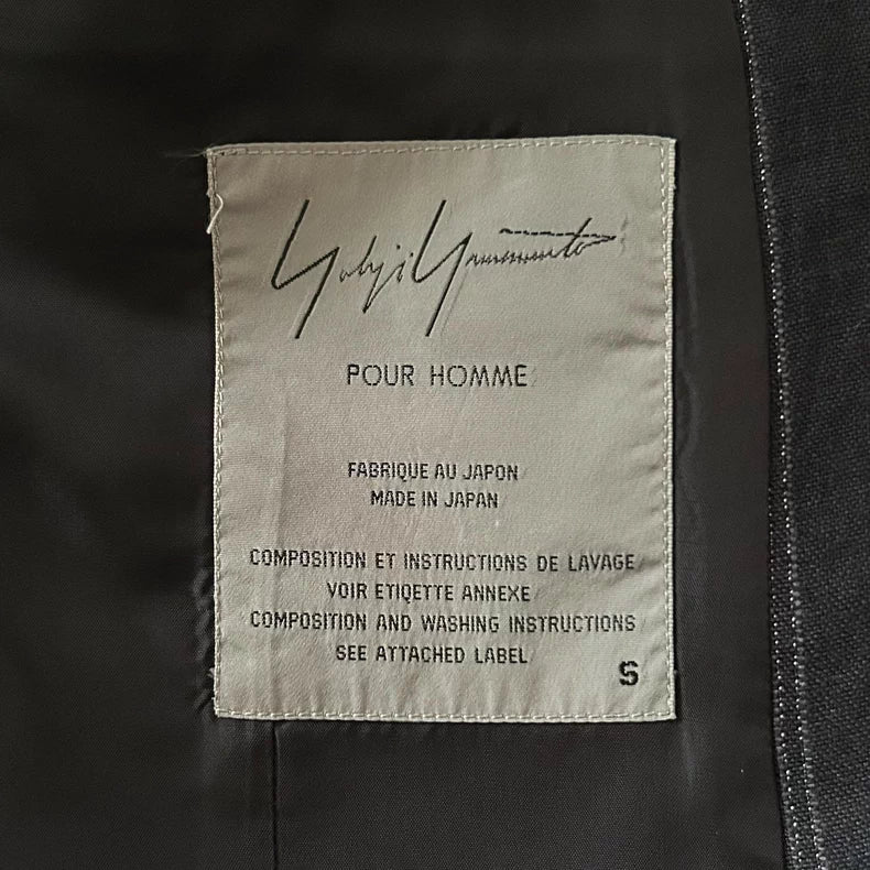 Yohji Yamamoto 94ss Stripe Linen Blazer