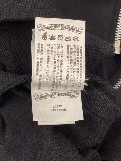 Chrome Hearts Black Graphic Hoodie Jacket