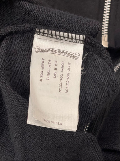 Chrome Hearts Black Graphic Hoodie Jacket