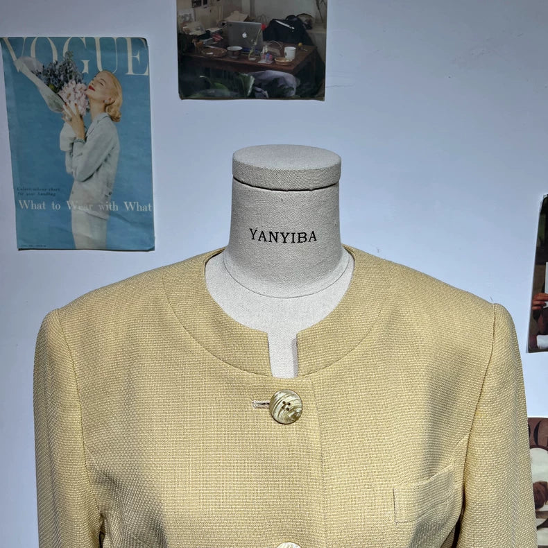 Vintage Prada Women's Wool Blazer Jacket