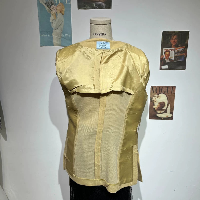 Vintage Prada Women's Wool Blazer Jacket