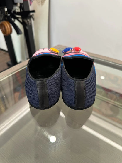 Loewe Embroidered Slip-On Loafers for Women