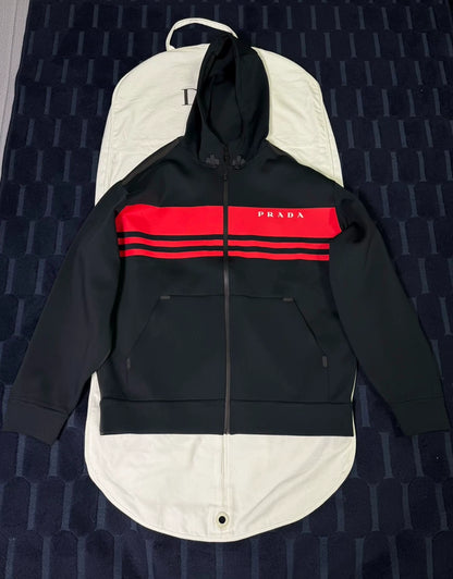 Prada Black Technical Fabric Jacket