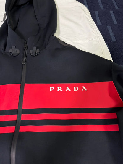 Prada Black Technical Fabric Jacket