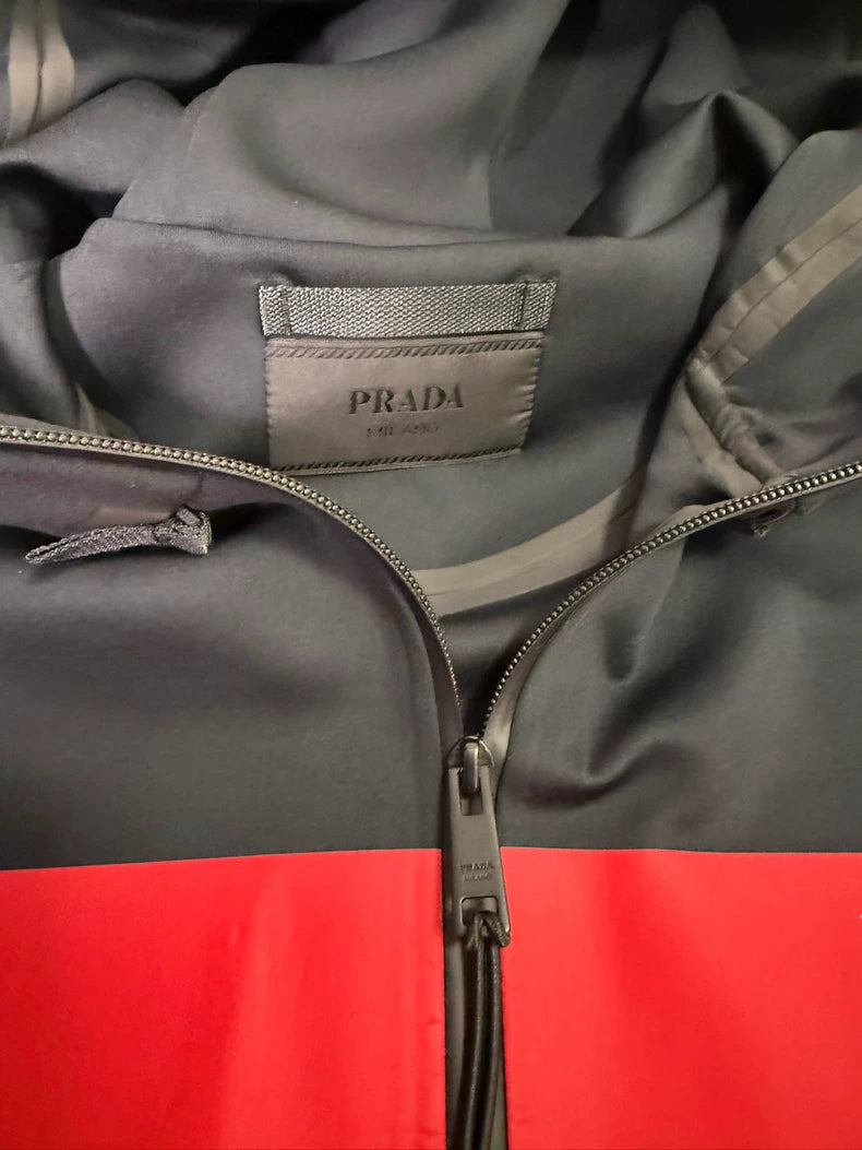 Prada Black Technical Fabric Jacket