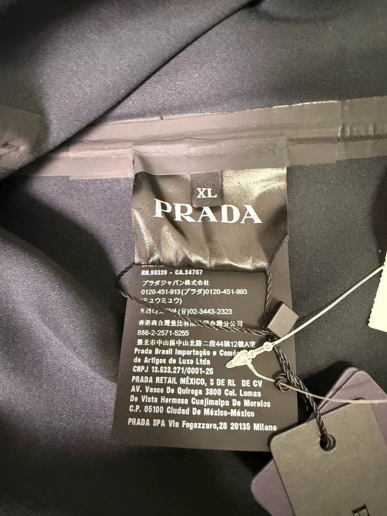 Prada Black Technical Fabric Jacket