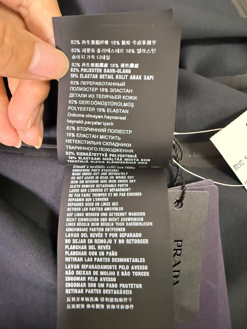 Prada Black Technical Fabric Jacket