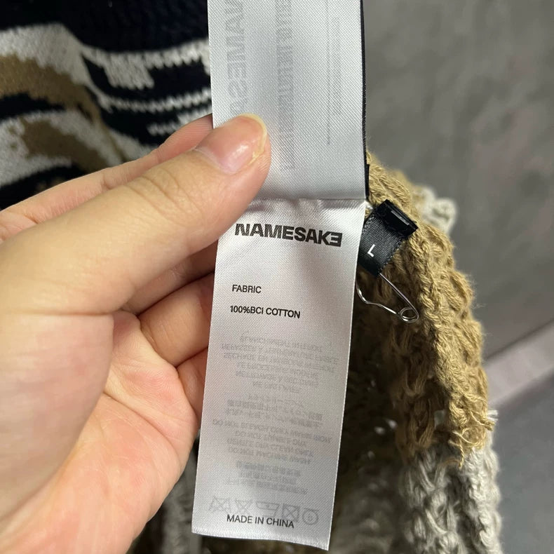 Color Block Woven Cotton-Linen Sleeveless Top