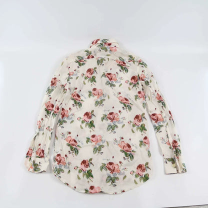 Saint Laurent Paris Floral Cotton Shirt