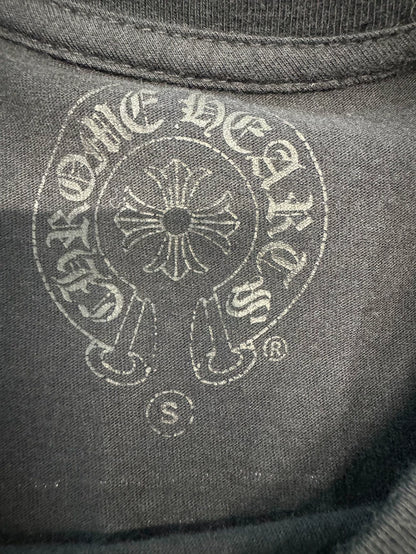 Chrome Hearts Black Scroll Short Sleeve Tee-yf