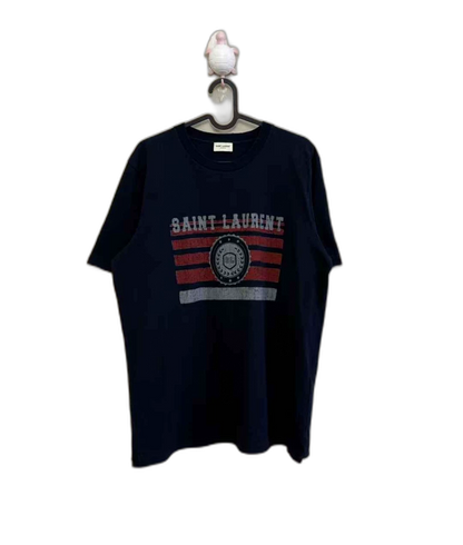 Saint Laurent Vintage Lettered T-Shirt M