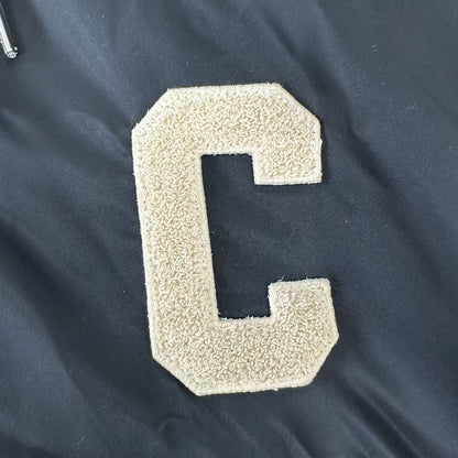 Celine Logo Hooded Baseball Jacket