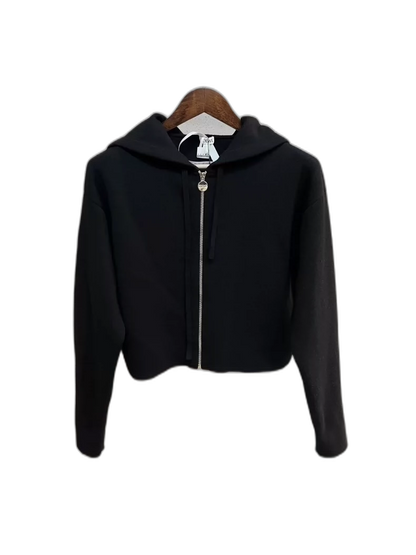 Loewe Wool Knit Jacket in Black