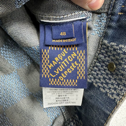 Louis Vuitton Checkered Denim Jacket 24FW