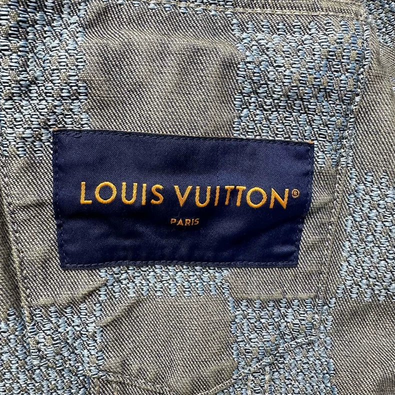Louis Vuitton Checkered Denim Jacket 24FW