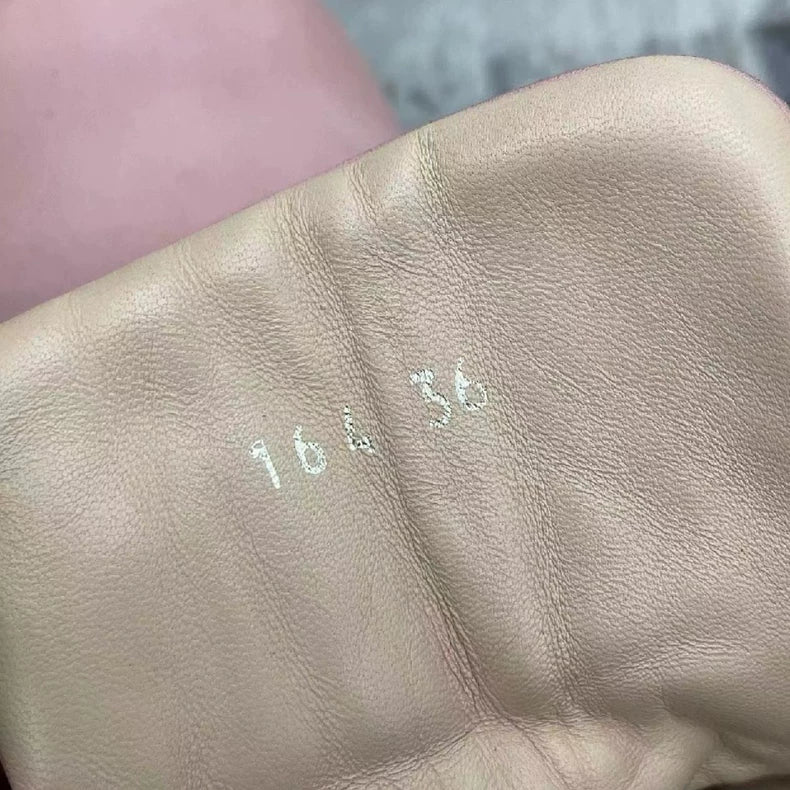 Acne Studios Pink Platform Hiking Boots