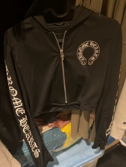 Chrome Hearts Athletic Crop Jacket