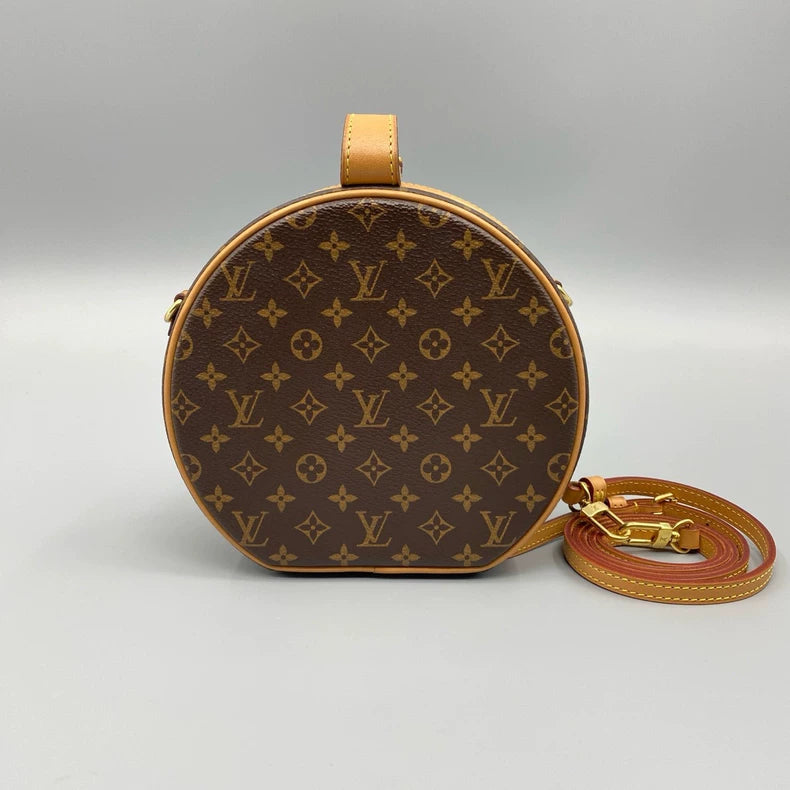 Louis Vuitton Monogram Round Crossbody Bag