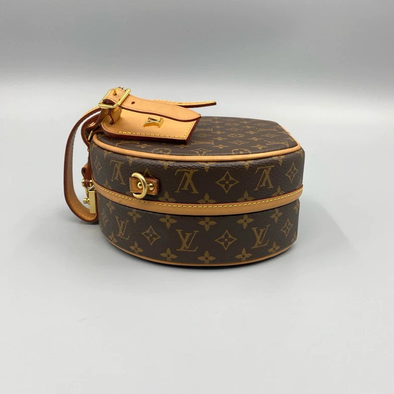 Louis Vuitton Monogram Round Crossbody Bag
