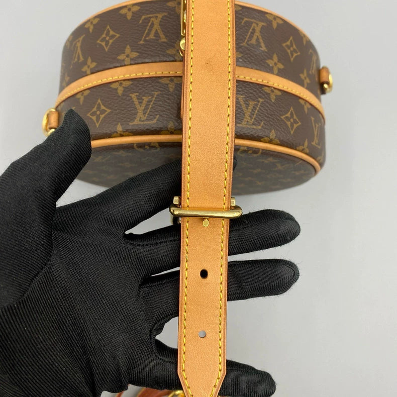 Louis Vuitton Monogram Round Crossbody Bag