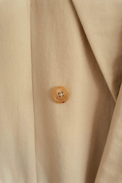 Minimalist Light Yellow Suit by Yohji Yamamoto