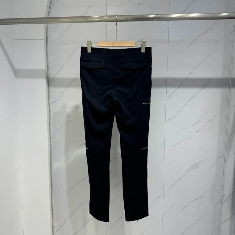 Dior Wool Cargo Multi-Zip Trousers