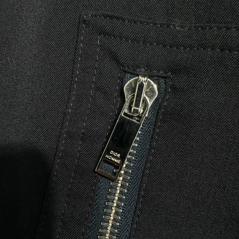 Dior Wool Cargo Multi-Zip Trousers