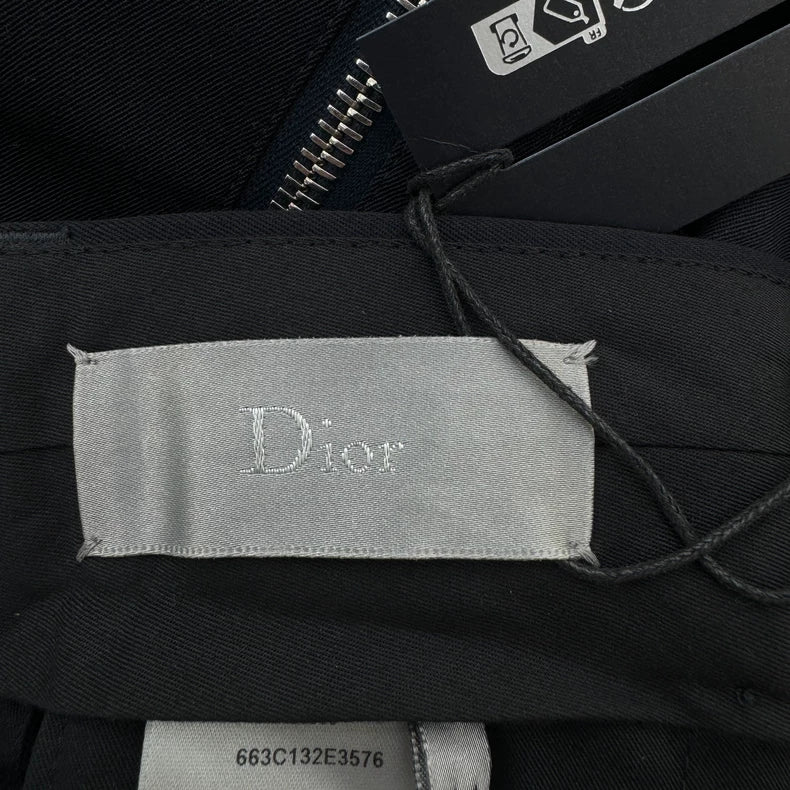 Dior Wool Cargo Multi-Zip Trousers
