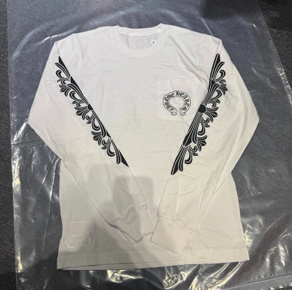 Chrome Hearts White Long Sleeve Shirt
