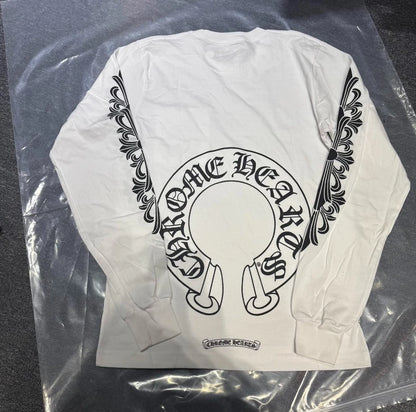 Chrome Hearts White Long Sleeve Shirt
