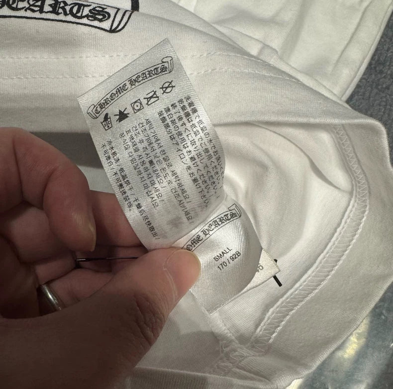 Chrome Hearts White Long Sleeve Shirt