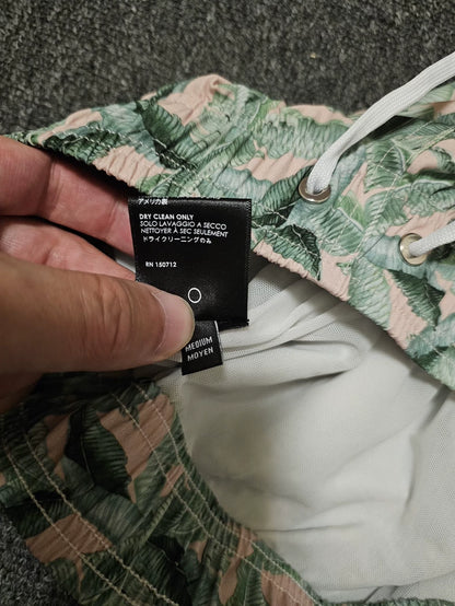 Amiri Leaf Print Casual Shorts-yf