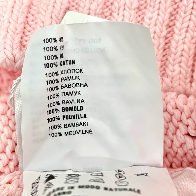 Pink V-Neck Knit Cardigan from Prada