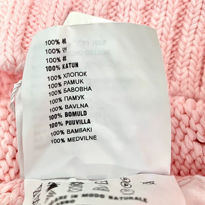 Pink V-Neck Knit Cardigan from Prada