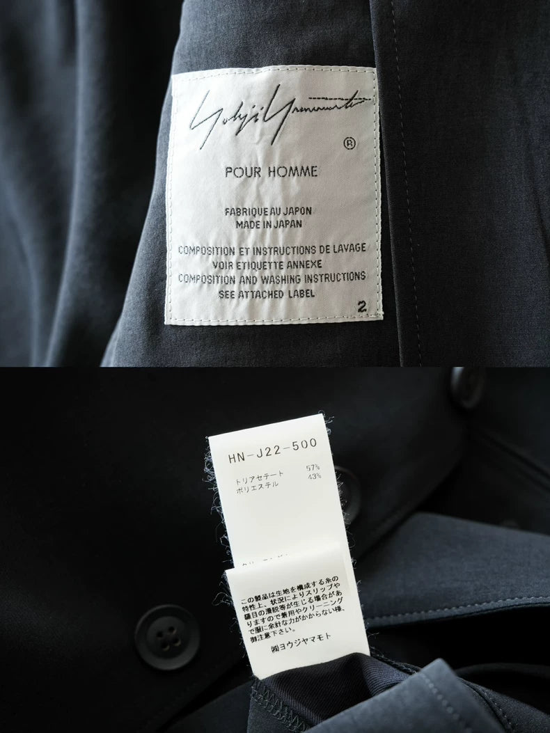 Yohji Yamamoto Multi-button Jacket