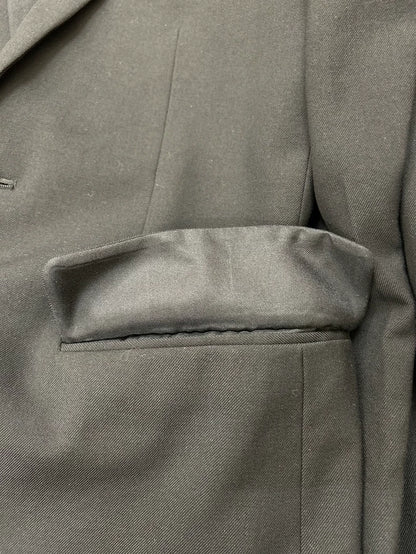 Saint Laurent Black Spring Wool Blazer