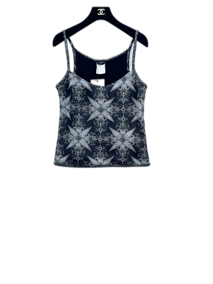 Chanel Embroidered Camisole Top