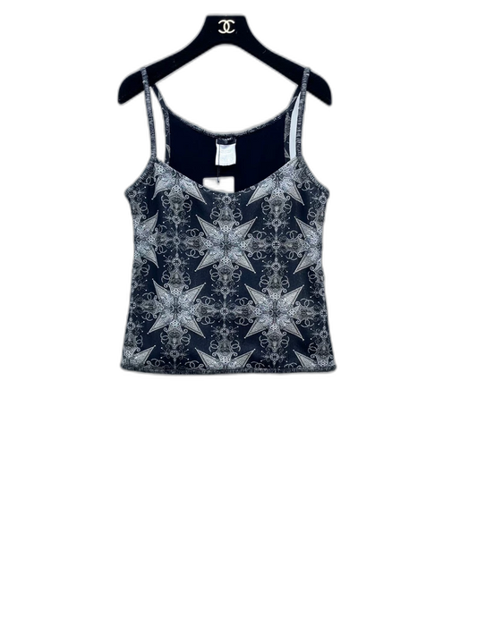 Chanel Embroidered Camisole Top