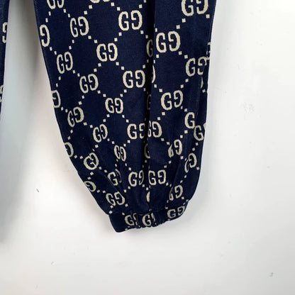 Gucci Logo Print Casual Pants