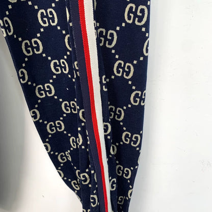 Gucci Logo Print Casual Pants
