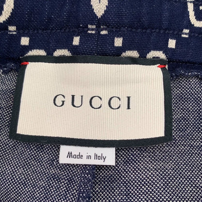 Gucci Logo Print Casual Pants