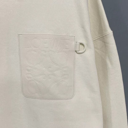 LOEWE Logo Pocket Hoodie Sweatshirt