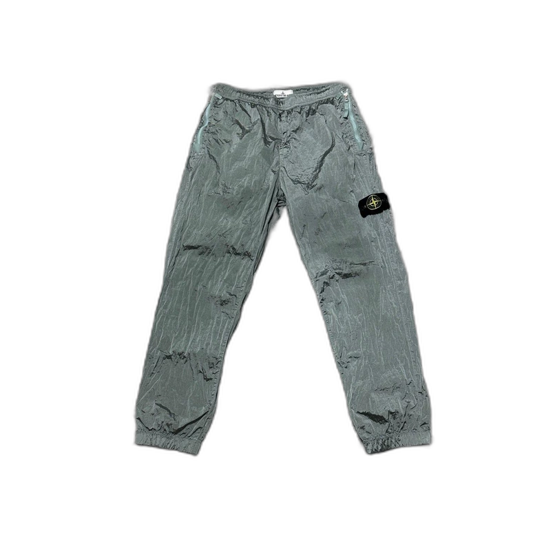 Stone Island Metallic Nylon Casual Pants