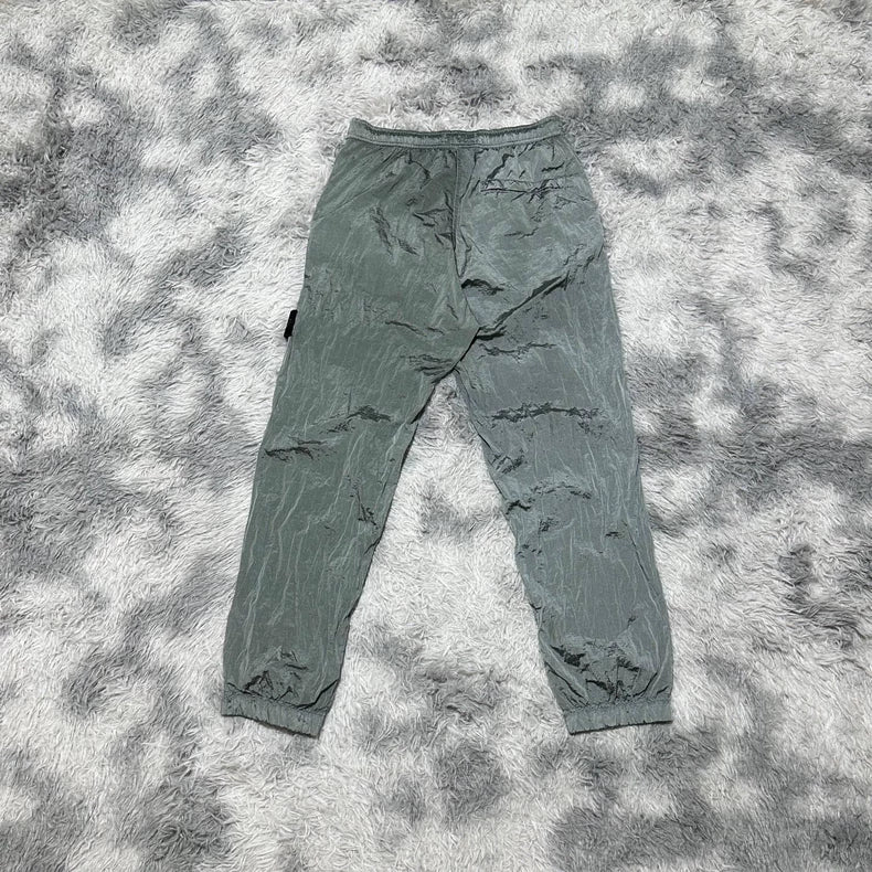 Stone Island Metallic Nylon Casual Pants
