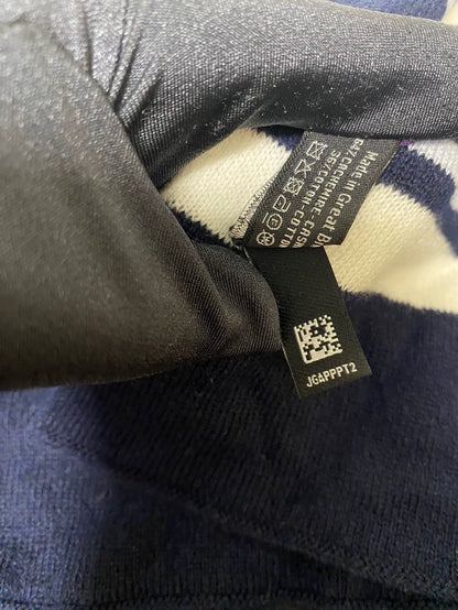 Chanel Double-Sided Cashmere Scarf in Navy