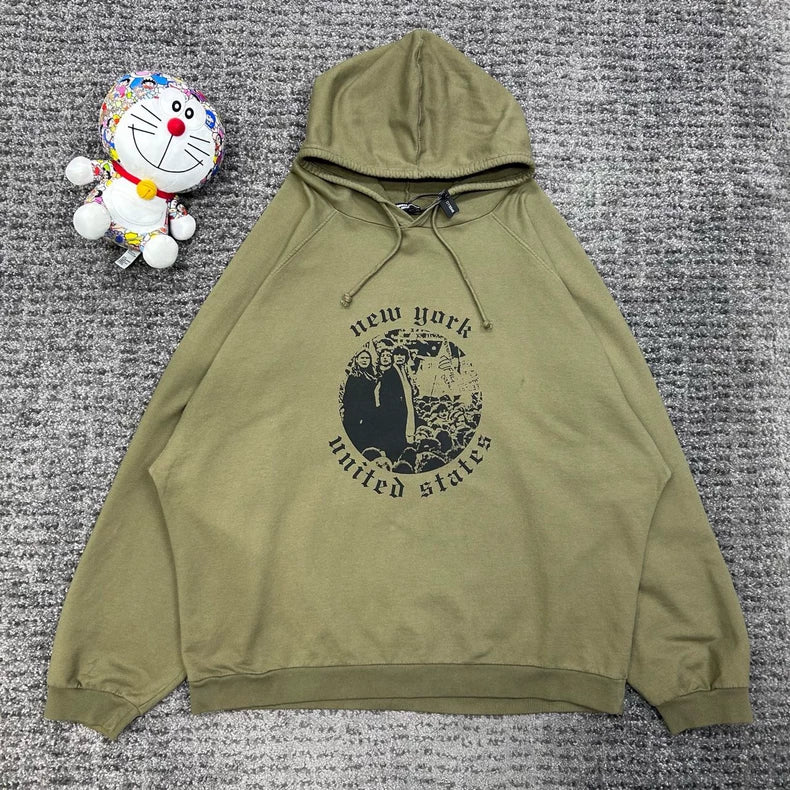 Raf Simons Archive Green Hoodie